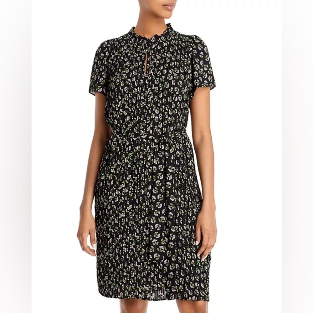 T Tahari Short Sleeve Printed Dress
